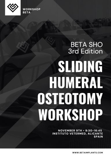 Sliding Humeral Osteotomy Workshop